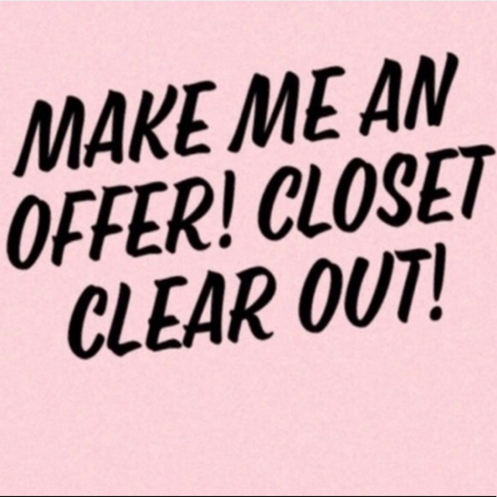 Make OFFER Cleaning Storage!